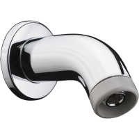 Душевой кронштейн hansgrohe настенный 100 мм, хром