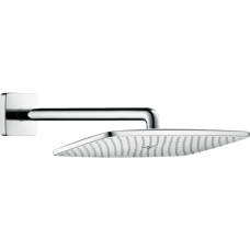 Верхний душ hansgrohe Raindance 360 1jet EcoSmart с настенным кронштейном 26605000, хром