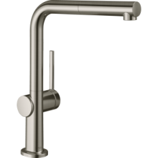 Смеситель для кухонной мойки hansgrohe Talis M54 270, с вытяжным изливом 1jet 72808800, под сталь