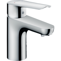 Смеситель для раковины hansgrohe Logis E 70 CoolStart, со сливным гарнитуром 71164000, хром