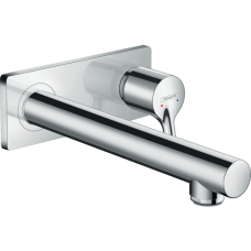 Внешняя часть смесителя для раковины hansgrohe Talis S скрытого монтажа, настенный, с изливом 225 мм 72111000, хром