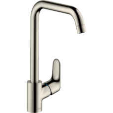 Смеситель для кухонной мойки hansgrohe Focus M41 260, Eco, 1jet 31821800, под сталь