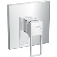Внешняя часть смесителя для душа hansgrohe Metropol скрытого монтажа 74565000, хром