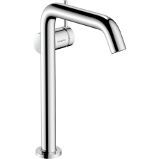 Смеситель для раковины hansgrohe Tecturis S 240 Fine, CoolStart, EcoSmart+, cо сливным гарнитуром Push-Open