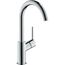 Смеситель для раковины hansgrohe Talis 210 с поворотным изливом 32082000, хром