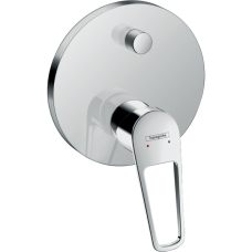 Внешняя часть смесителя для ванны hansgrohe Novus Loop скрытого монтажа 71345000, хром