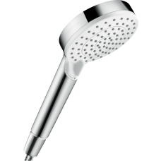 Ручной душ hansgrohe Crometta 100 2jet Vario Green 26336400, белый/хром