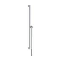 Душевая штанга hansgrohe Unica S Puro 900 мм со слайдером и шлангом Isiflex 1600 мм 24405000, хром