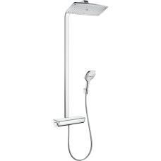 Душевая система hansgrohe Raindance E 360 1jet EcoSmart с термостатом 27286000, хром