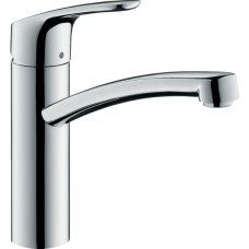 Смеситель для кухонной мойки hansgrohe Focus M41 160, CoolStart, EcoSmart 31816000, хром