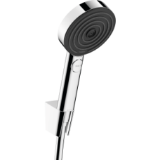 Душевой набор hansgrohe Pulsify Select S 105 3jet Relaxation с держателем и шлангом 125 см 24302000, хром