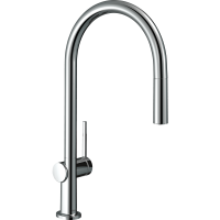Смеситель для кухонной мойки hansgrohe Talis M54 210, с вытяжным изливом 1jet