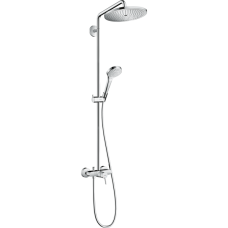 Душевая система hansgrohe Croma Select S 280 1jet со смесителем для душа 26791000, хром