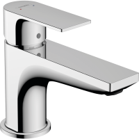 Смеситель для ванны hansgrohe Rebris E Monotrou на край ванны, 2 режима расхода воды, хром