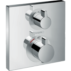 Термостат hansgrohe Ecostat Square, скрытого монтажа, для 2 потребителей