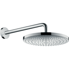 Верхний душ hansgrohe Raindance Select S 300 2jet с настенным кронштейном 27378000, хром