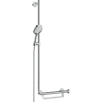Душевой набор S 120 3jet со штангой 110 см., левосторонний Hansgrohe Raindance Select