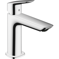 Смеситель для раковины hansgrohe Logis 110 Fine, без сливного гарнитура 71253000, хром