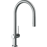 Смеситель для кухонной мойки hansgrohe Talis M54 210, с вытяжным душем 2jet
