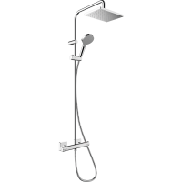 Душевая система Showerpipe 230 1jet с термостатом Hansgrohe Vernis Shape