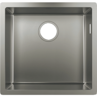 Кухонная мойка hansgrohe S71 S719-U450 интегрированная 43426800, нержавеющая сталь