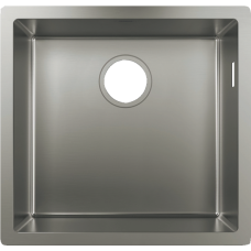 Кухонная мойка hansgrohe S71 S719-U450 интегрированная 43426800, нержавеющая сталь