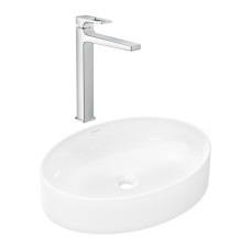 Готовый набор для раковины hansgrohe Xuniva D накладной со смесителем Metropol 260 HG-PR251, белый/хром