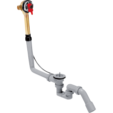 Скрытая часть системы налива/слива-перелива для стандартных ванн hansgrohe Exafill 58125180