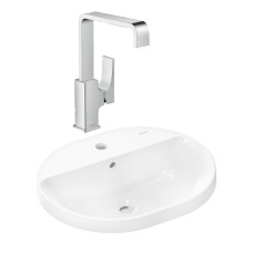 Готовый набор для раковины hansgrohe Xuniva U встраиваемой со смесителем Metropol 230 HG-PR180, белый/хром