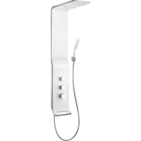 Душевая панель hansgrohe Raindance Lift 180 2jet с термостатом, белый/хром