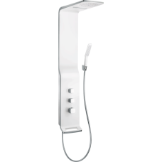 Душевая панель hansgrohe Raindance Lift 180 2jet с термостатом 27008400, белый/хром