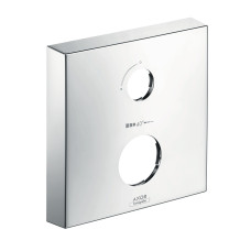 AXOR Verlangerungsrosette, eckig, 2-Loch, mit Pfeil-Markierung