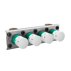 AXOR Grundkorper fur AXOR Brausethermostat mit 3 Verbrauchern, Auf-/Unterputz