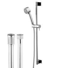 Bossini Cylindrica Brausegarnitur, 3 Strahlarten chrom