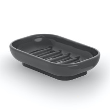 Decor Walther PORZELLAN Seifenschale schwarz