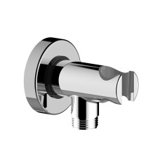 Bossini Universal Brausehalter mit Schlauchanschluss chrom