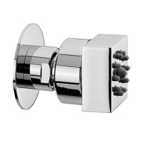 Bossini Cubic-Gom Seitenbrause хром