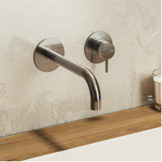 Bossini Nobu Waschtischarmatur edelstahl geburstet