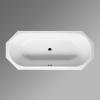 Bette Starlet Octa Achteck-Badewanne, Einbau белый, с BetteGlasur Plus, для Griffmontage