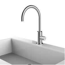 Bossini Nobu Waschtischarmatur edelstahl geburstet