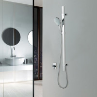 Bossini Flat душевой гарнитур, 3 Strahlarten хром