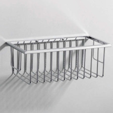 Decor Walther WA Duschkorb zum Schrauben, chrom