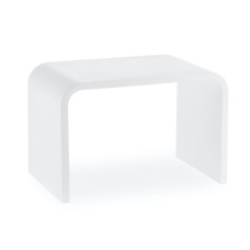 Decor Walther STONE Hocker weiss matt