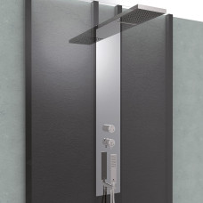 Bossini Manhattan Duschsystem, Einhebelmischer chrom