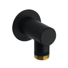 Bossini Universal Schlauchanschluss schwarz matt