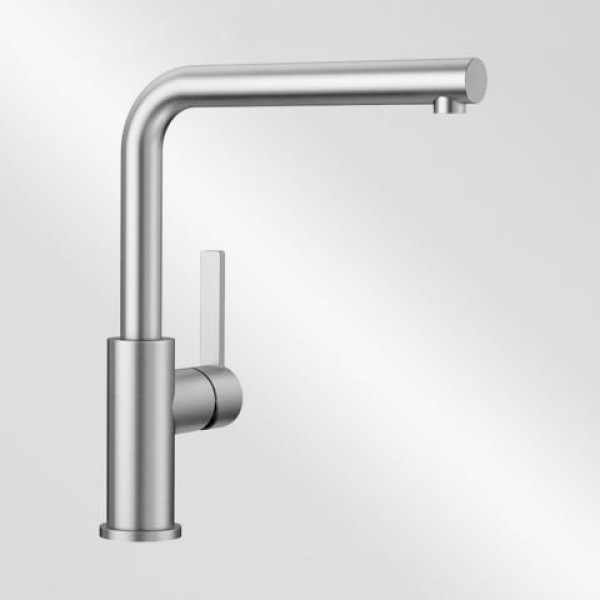 Blanco Lanora Kuchenarmatur, schwenkbar edelstahl geburstet