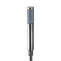 Bossini Inox Handbrause, 1 Strahlart edelstahl geburstet