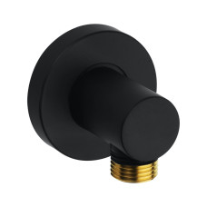 Bossini Universal Schlauchanschluss schwarz matt