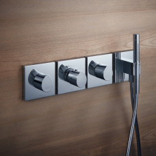 AXOR Starck Organic Highflow Thermostat, fur Wanne & Dusche chrom