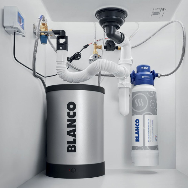 Blanco Tampera Hot Kuchenarmatur, с Filtersystem, schwenkbar хром